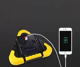 Ліхтар знак аварійної зупинки на акумуляторі з Power Bank Gold Orion OR-7709 - мініатюра 6