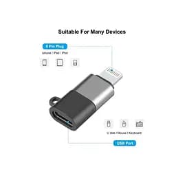 Перехідник USB-C F to Lightning M charger-audio XoKo (AC-029) - мініатюра 5