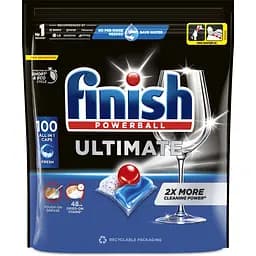 Капсули для посудомийних машин Finish Ultimate All in 1, 100 шт.