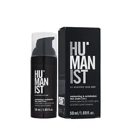 Крем для обличчя для чоловіків Delia Cosmetics Humanist 3 в 1 Зволоження та ревіталізація, 50 мл