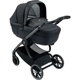 Универсальная коляска 2 в 1 CAM Techno Soul черная рама золотая (805T/V93/970/500K)