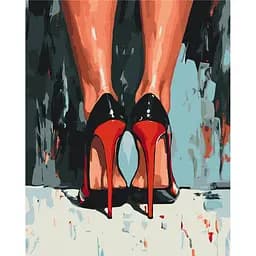 Картина за номерами на підрамнику Brushme Підбори, які вирішують все