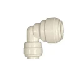 Перехідник "L" форми двосторонній відкритий, 1/4" *3/8" трубки