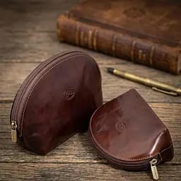 Набір косметичок Tony Perotti 1583L+1583M (90040) Коричневий - мініатюра 2