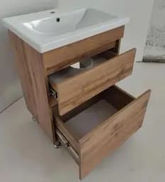 Тумба ПіК Мінімал Wood + раковина Cersanit Como 50 см 30412 - мініатюра 3
