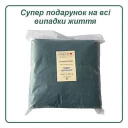 Набір жакардових рушників Lovely Svi для ванної, готелів, СПА, на подарунок, 50* 90 см, темно – зелений Hunter green 2 шт - мініатюра 3
