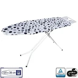 Дошка для прасування Casa Si Superstandard Basic 120x38 White/Grey Spots (CS95150E290) - мініатюра 1