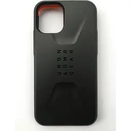 Оригінальний чохол UAG Civilian для iPhone 12 Mini на айфон 12 Міні (5.4") Black 11234D114040 - мініатюра 6