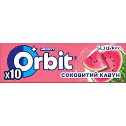 Гумка жувальна Orbit Соковитий кавун, 14 г (609137) - мініатюра 2