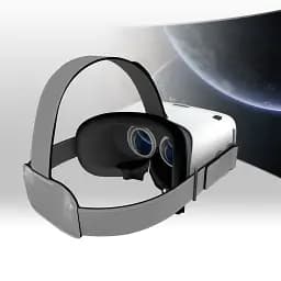 Окуляри VR ВР DESTEK V5 VR з Bluetooth-пультом віртуальної реальності - мініатюра 2