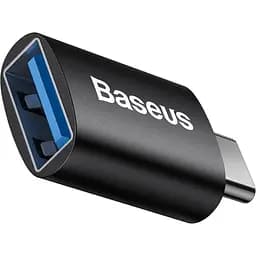 Адаптер Baseus Ingenuity Series Mini OTG Adaptor Type-C to USB-A 3.1 black (ZJJQ000001)