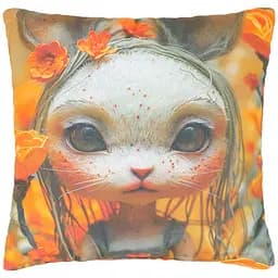 Подушка декоративная Home Line Фантазийная зайка 45x45 см (189238)