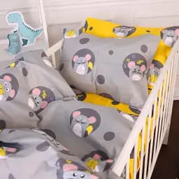 Підковдра MirSon 20-0029 Funny mice бязь 110х140 см (2200010266962) - мініатюра 2