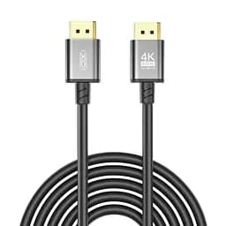 Кабель XO DisplayPort-DisplayPort V 1.2 5 м (GB018B-DP.tranish) - мініатюра 3