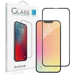 Стекло защитное ACCLAB Full Glue ESD Apple Iphone 13/13 Pro Black (1283126542527)