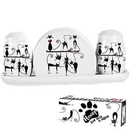 Набор для специй SnT Черная кошка 4 предмета (6912-12)