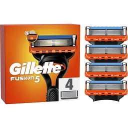 Уцінка. Змінні картриджі для гоління Gillette Fusion5, 4 шт 