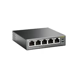 Комутатор TP-Link TL-SG1005P 5 LAN 10/100/1000 Mb некерований металевий корпус - мініатюра 2