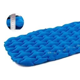 Килимок надувний Naturehike FC-10 NH19Z032-P Блакитний (1047-6927595734261) - мініатюра 2