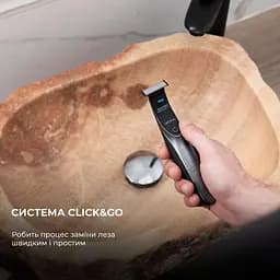 Тример для бороди CECOTEC PrecisionCare 7500 Power Blade Black/Silver - мініатюра 8