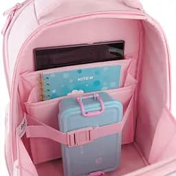 Рюкзак для початкової школи Kite Education каркасний 555 HK-2 Рожевий (HK26-555S-2) - мініатюра 12