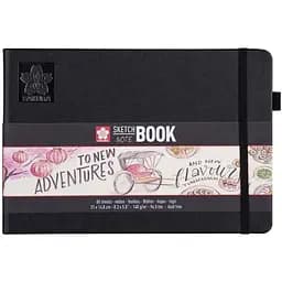 Блокнот Sakura Sketch A5 (14.8х21 см) 140 г/м2 80 л кремово-белый