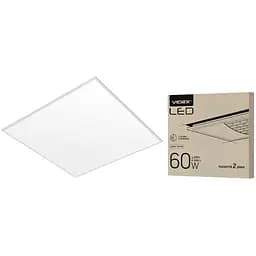 LED панель Videx 60W 6000K 220V матовая 1 шт. (VL-Pb606W(2))