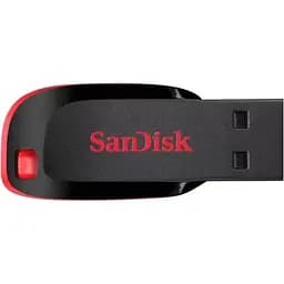 USB Flash накопичувач SanDisk 64GB Cruzer Blade USB 2.0 black red (SDCZ50-064G-B35)