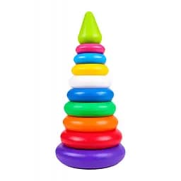 Детская пирамидка "Конус" 2360TXK 31 см Зеленый