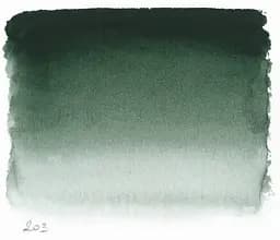 Акварельна фарба Sennelier, полукювета, S1, Зелена умбра (Greenish Umber) - мініатюра 2