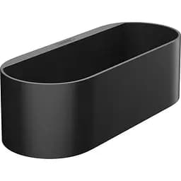 Полочка глубокая Hansgrohe WallStoris 25x10x7 см Matt Black 27912670, Черный матовый