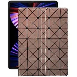 Чохол StatusCASE з екошкіри для планшету Apple iPad pro 11 2020, 2021, 2022 Коричневий ромб