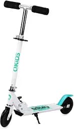 Самокат Qkids Flo Blue-black, білий з бірюзовим (HUBA00012)