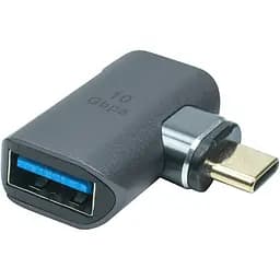 Адаптер PowerPlant USB Type-C – USB 3.1 Type-A, 10Gbps