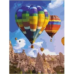 Полотно на картоне с контуром Rosa Start Пейзаж №31 30х40 хлопок акрил