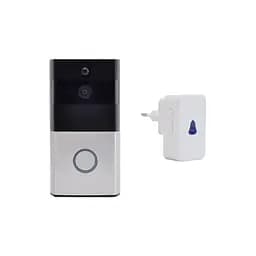 Дверний WiFi дзвінок 2Mp Light Vision VLC-01IVP Silver з ІЧ-датчиком руху (75-00079) - мініатюра 3
