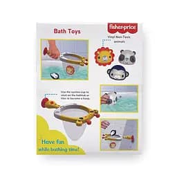 Набір для гри з водою Fisher-Price Сачок-жираф та тварини (GMBT001) - мініатюра 2