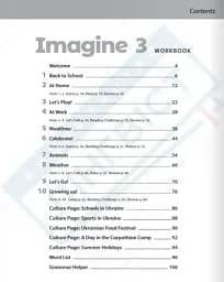 Imagine for Ukraine 3 Workbook НУШ - мініатюра 2