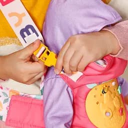 Рюкзак-кенгуру для ляльки Baby Born Pinplay Яскрава прогулянка (837603) - мініатюра 7