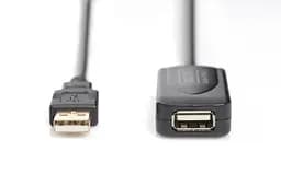 Кабель Assmann активний USB 2.0 5 M DA-70130-4 Black - мініатюра 2