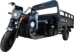 Грузовой электроскутер-самосвал трехколесный CROSSER Cargo 18" (1500W, 72V, 58Ah) Серый