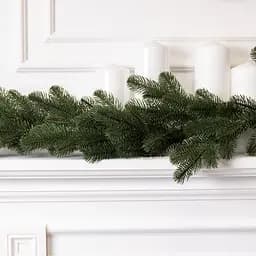 Искусственная гирлянда LUGI Хвоя 2.8 м зеленая новогодняя реалистичная гирлянда Премиум KOS-HVO128