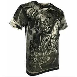 Футболка Xtreme Couture by Affliction Men T-Shirt Dark Horse Skull Tattoo Biker 3XL - мініатюра 3