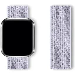 Ремінець DK для Apple Watch 42mm (Series 1 / 2 / 3) Nylon Sport Loop (09038) (summit white) - мініатюра 2