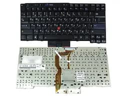 Клавіатура для Lenovo ThinkPad T410, T410I, T410S, T420, X220, W510, T510, T520 (RU BLACK)
