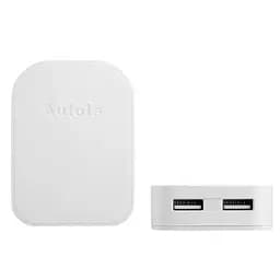 Aulola TH31 5 В / 2.4A 2 порти Подвійна мережа USB Британський адаптер зарядного пристрою для штекерів