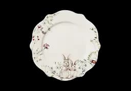 Тарелка фарфоровая обеденная BonaDi Spring Story 27 см (K211)