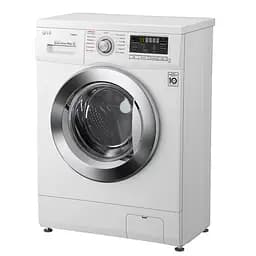 Пральна машина LG з фронтальним завантаженням F1096SDS3, 4кг, 1000, A++, Пар, глибина 36см, Дисплей, Інвертор, Білий (F1096SDS3) - мініатюра 6
