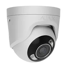 IP-відеокамера 8Mp Ajax TurretCam HL (8 Mp/2.8 mm) White f=2.8mm, ІЧ+LED-підсвічування, з мікрофоном (26-00671) - мініатюра 2