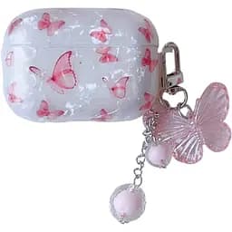 Чохол на AirPods pro ANbeauty Pearl butterfly Прозорий (AN0103340)